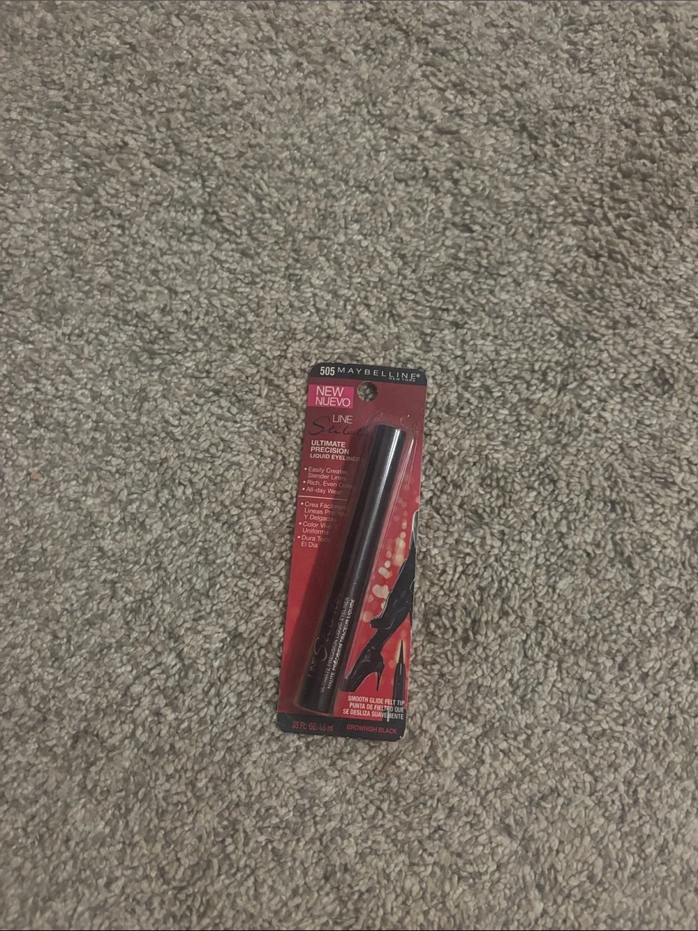 Maybelline Precision Liquid Eyeliner in brownish black